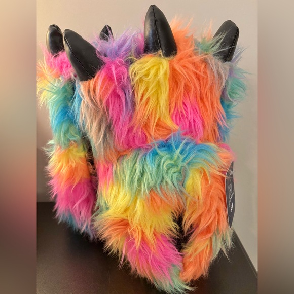 George Other - NWT George Fuzzy Monster Slippers adult small/medium